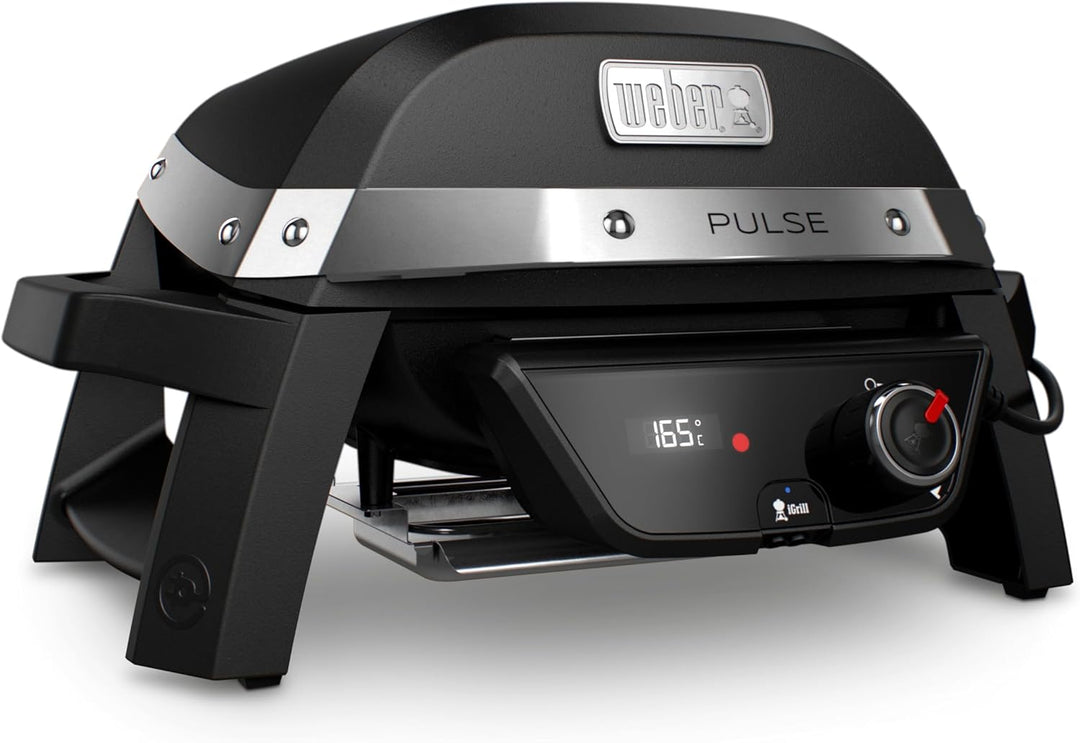 Weber Pulse 1000 Black Elektrogrill, Schwarz