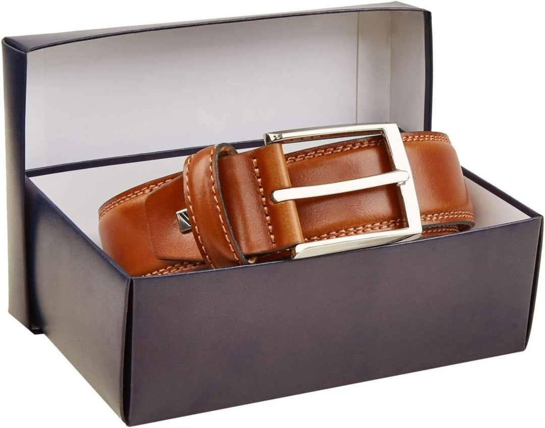 Daniel Hechter - Herren Leder Gürtel Gürtel in Cognac, Braun oder Schwarz (55511) 3XL Cognac (42), 3