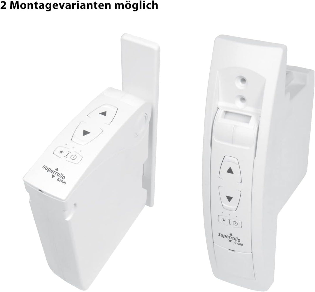 Superrollo GW60 Universal-Gurtwickler für Aufputz-/ und Unterputzmontage Single, Single