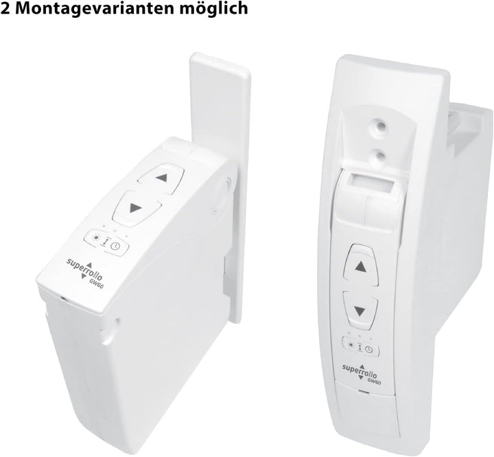 Superrollo GW60 Universal-Gurtwickler für Aufputz-/ und Unterputzmontage Single, Single
