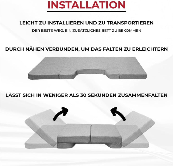 Camper Vorderbett für Ford Transit Custom (+2024)