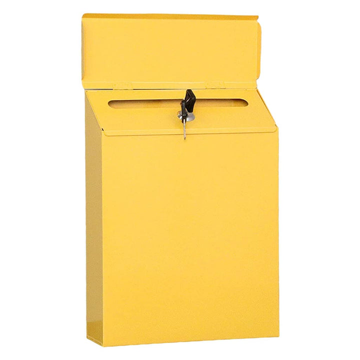 MagiDeal Vertikaler Briefkasten Hängende Sicherheits-Einwurfbox Langlebige Umschläge Zeitungen Siche