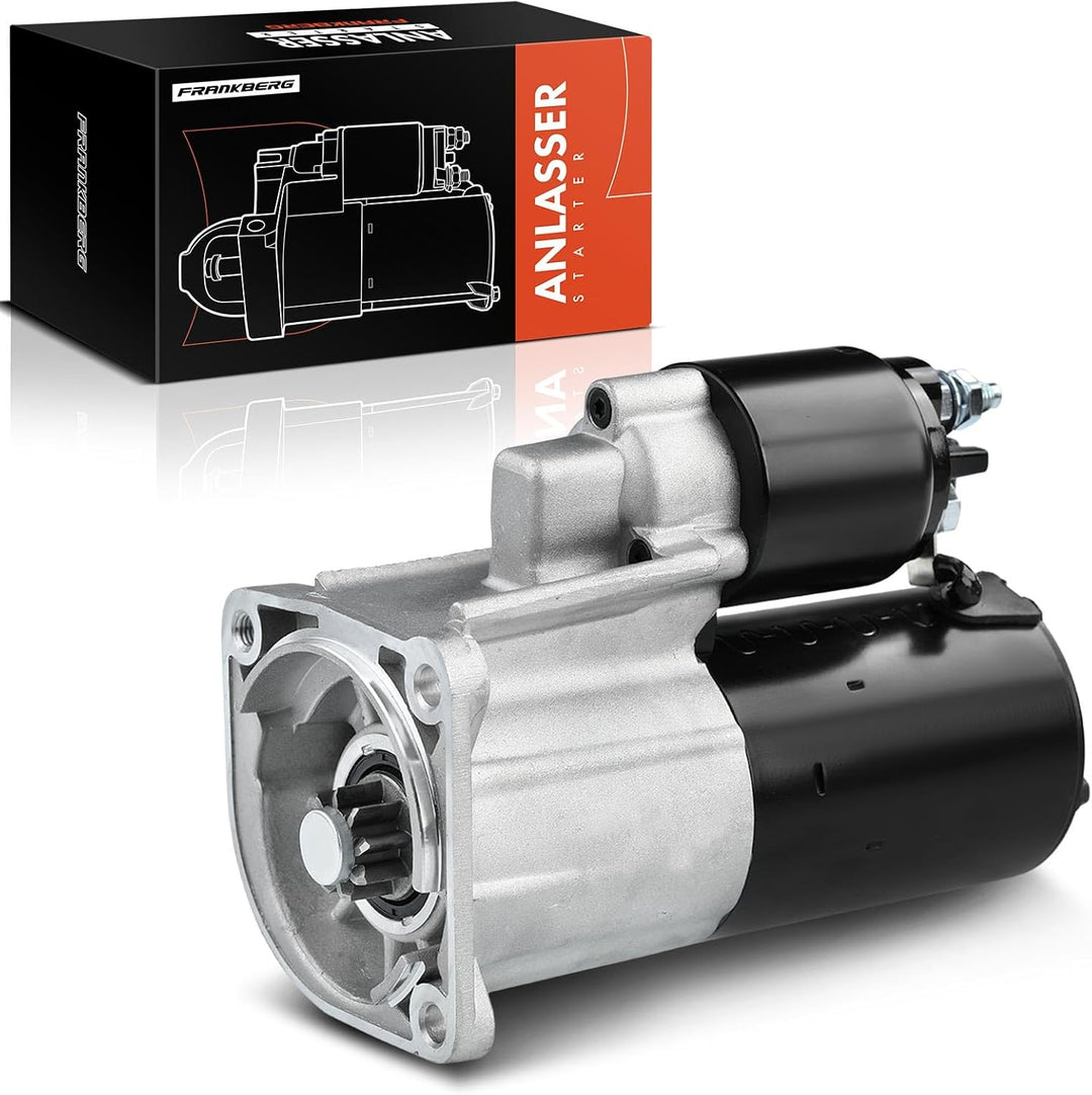 Frankberg Anlasser Starter 1,1KW Kompatibel mit Arosa 6H 1.4L 1997-2004 Cordoba 6L2 1.4L 2002-2004 I