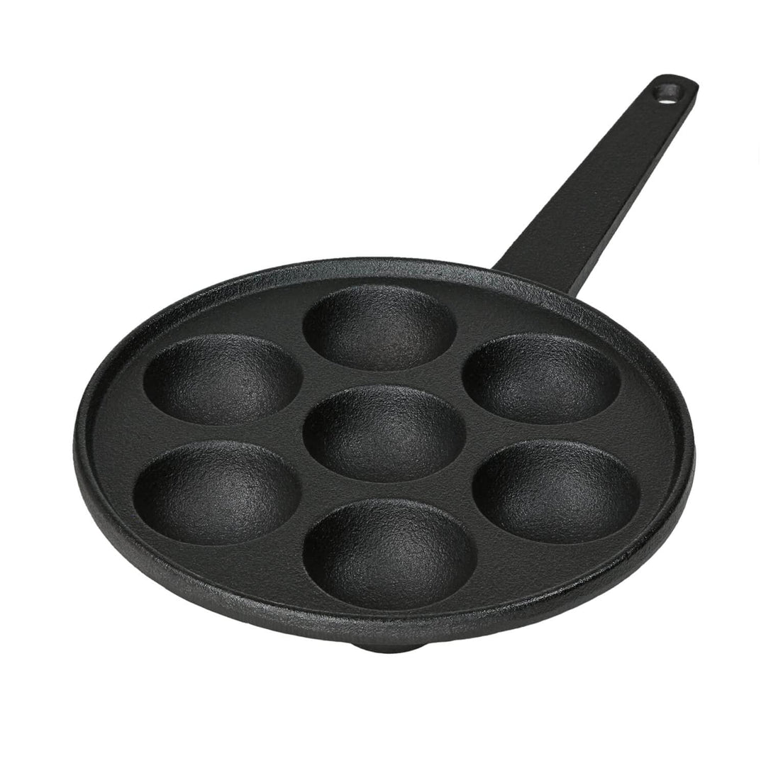 Pförtchenpfanne Gusseisen, Takoyaki Pfanne, Mini Pancake Maker, Pancake Pan, Augenpfanne, Durchmesse
