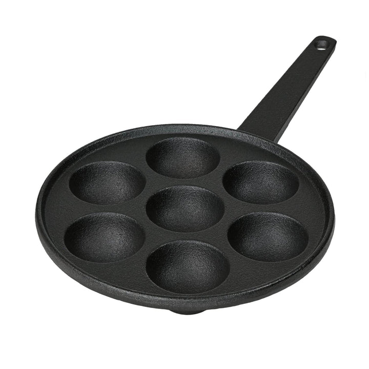 Pförtchenpfanne Gusseisen, Takoyaki Pfanne, Mini Pancake Maker, Pancake Pan, Augenpfanne, Durchmesse