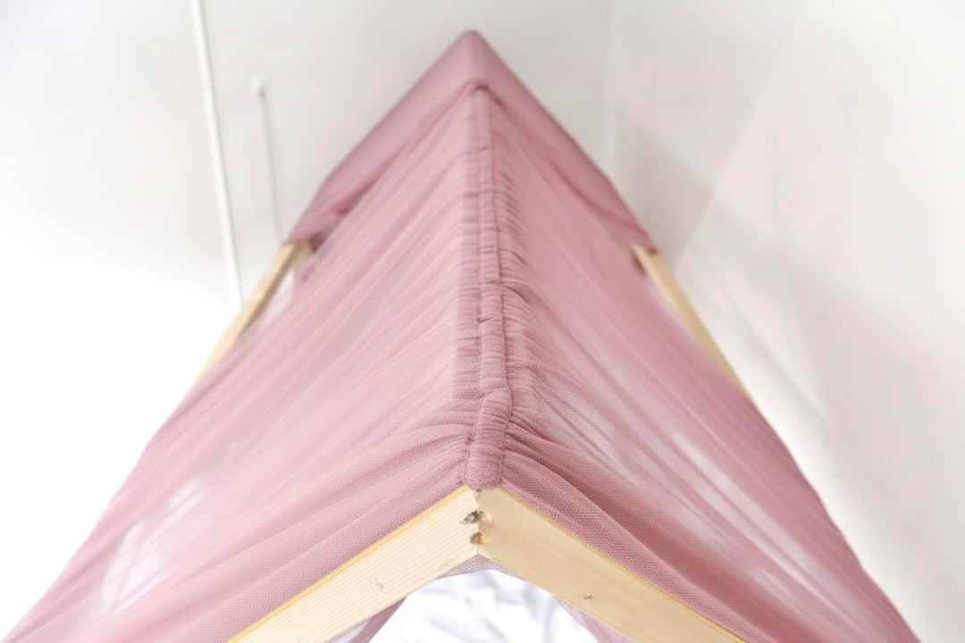 Baby Fancyroom Hausbett Himmel Betthimmel für Kinderbett Kinderzimmer Baldachin Bettvorhang Betthimm