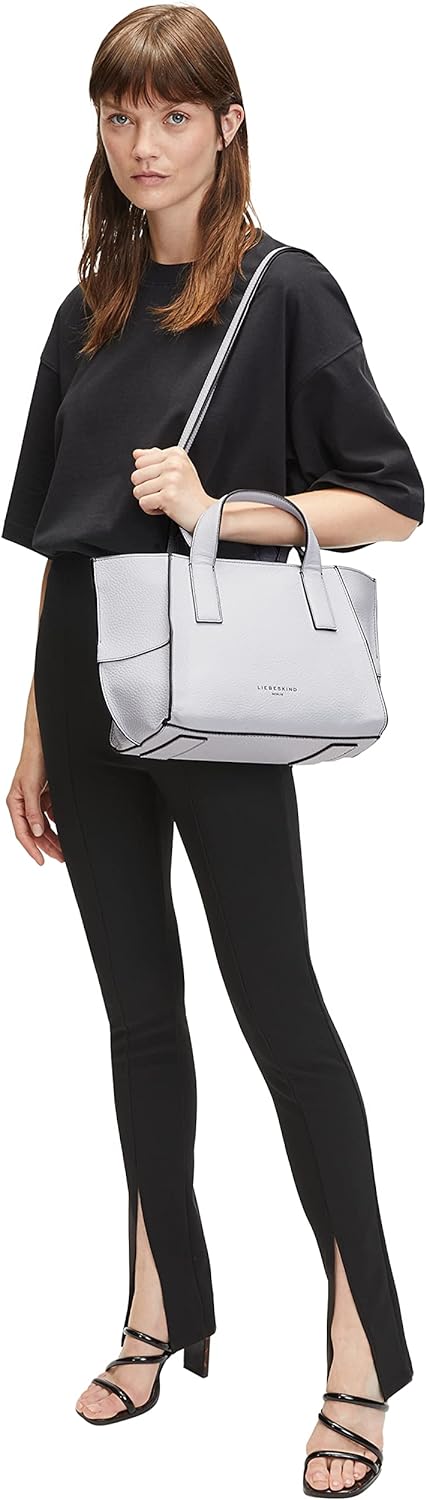 Liebeskind Damen Mia Satchel M Alice Blue, Alice Blue