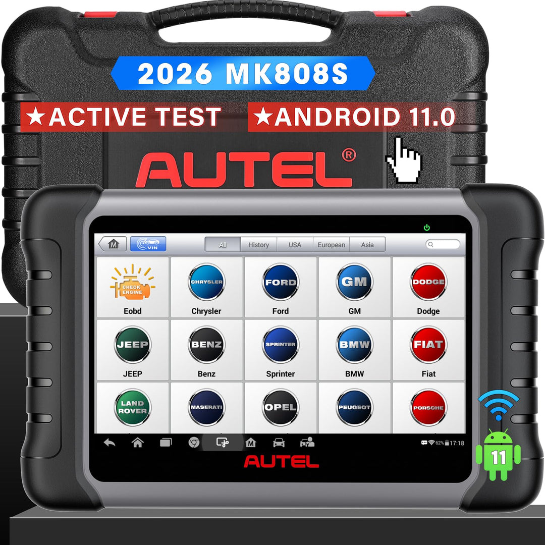 Autel MaxiCOM MK808S OBD2 Diagnosegerät Auto, 2026 Bidirektional als MX808S, MK808BT Pro, Funktion a