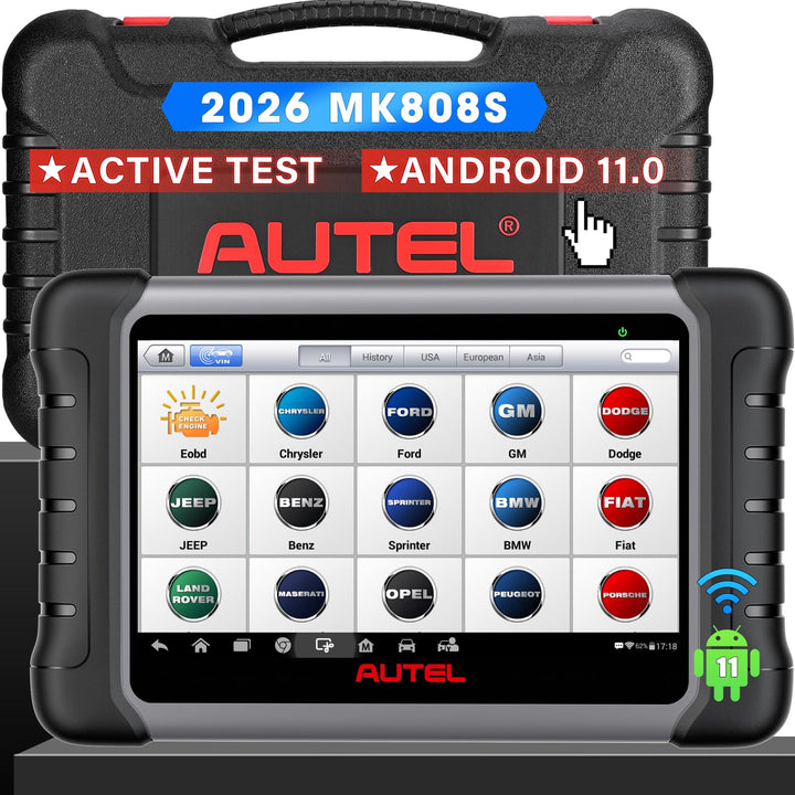 Autel MaxiCOM MK808S OBD2 Diagnosegerät Auto, 2026 Bidirektional als MX808S, MK808BT Pro, Funktion a
