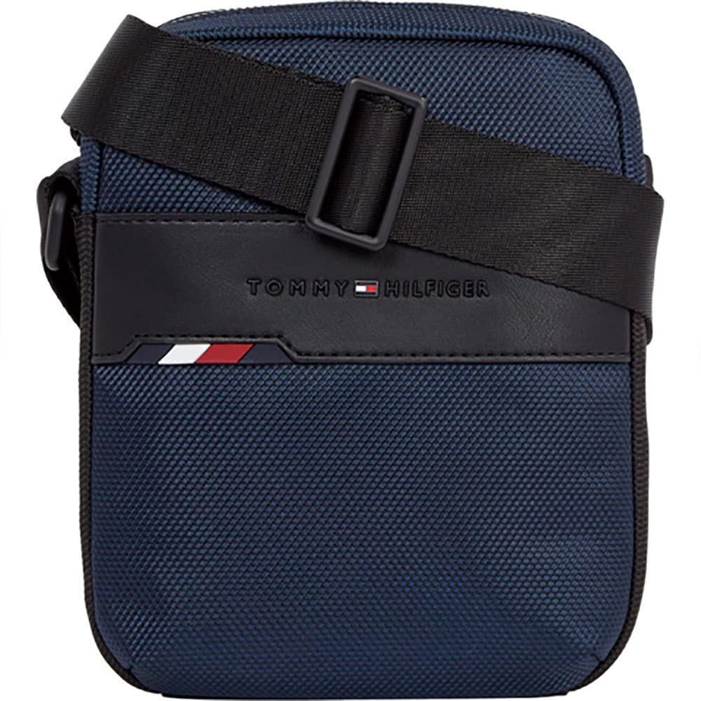 Tommy Hilfiger 1985 Mini Reporter 269 Am0am09269 Reporter-Tasche Blau (Space Blue), Blau (Space Blue