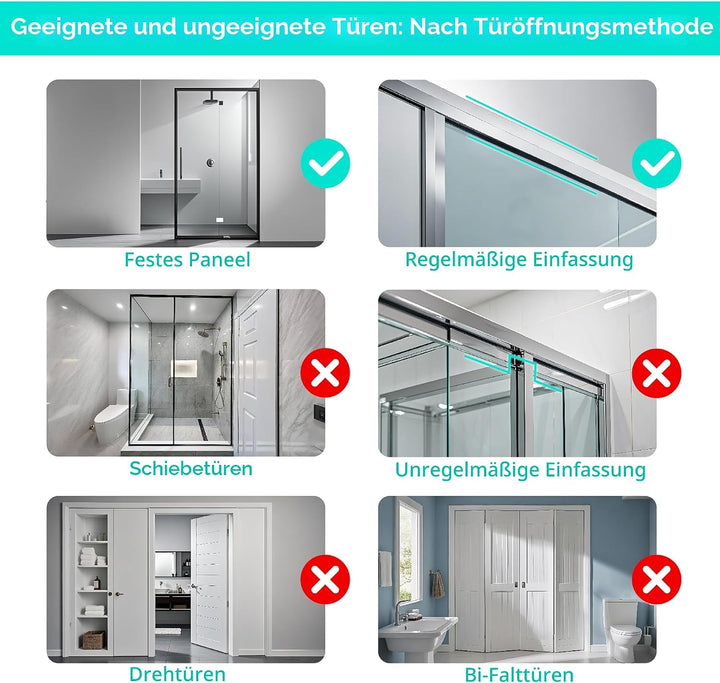 HapiRm Duschablage zum Hängen Dusch Hängeregal - Verstellbare 4 Etagen Duschregal zum Hängen über de