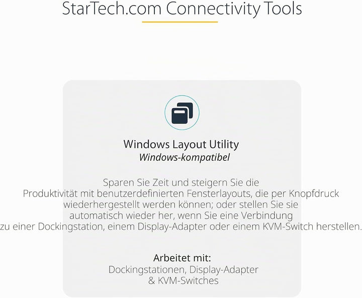 StarTech.com 3-Port Multi-Monitor DisplayPort Adapter, DP auf 3x DisplayPort 1.4 Splitter, Dreifach