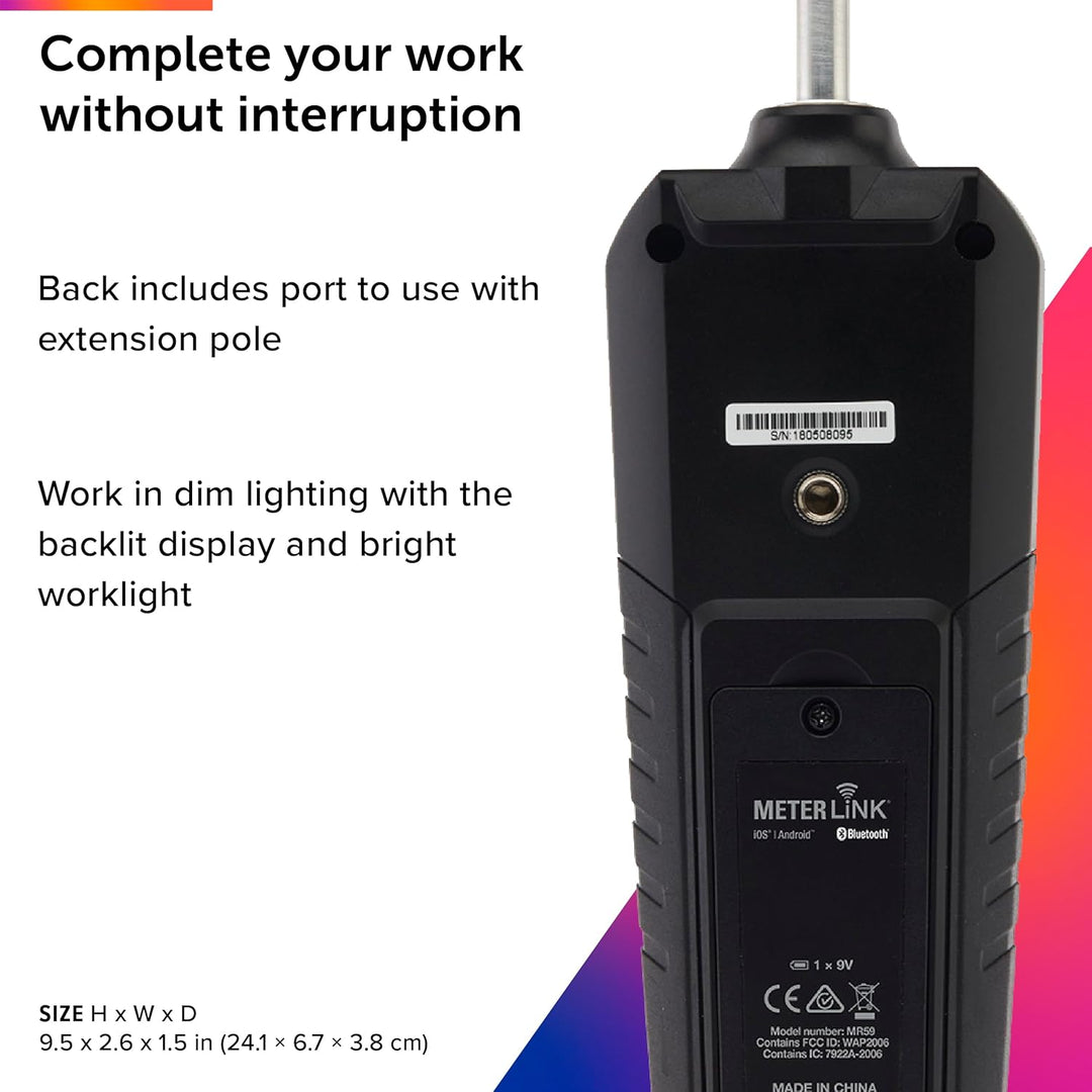 FLIR MR59 Ball Probe Moisture Meter with Bluetooth, MR59