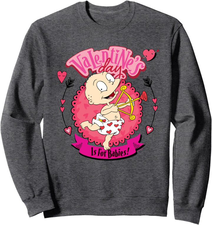 Rugrats Valentine's Day Is for Babies With Tommy Pickles Sweatshirt