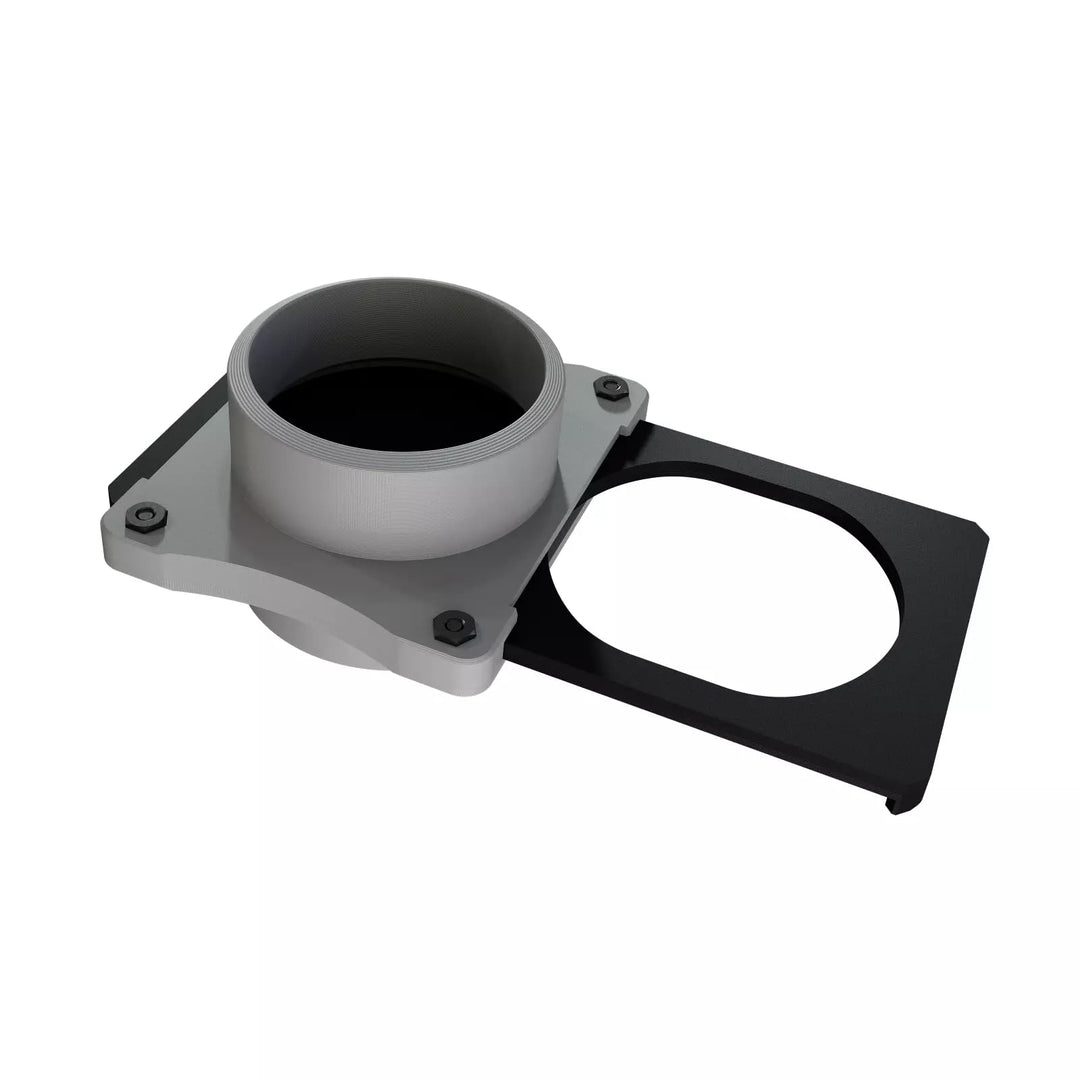 DN50 DN75 Blastgate kompatibel Absperrschieber HT-Rohr Sperrschieber Absaugung (DN50_IA), DN50_IA