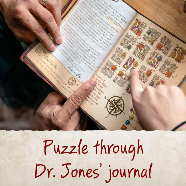 Indiana Jones Cryptic Board Game Einheitsgrösse, Einheitsgrösse