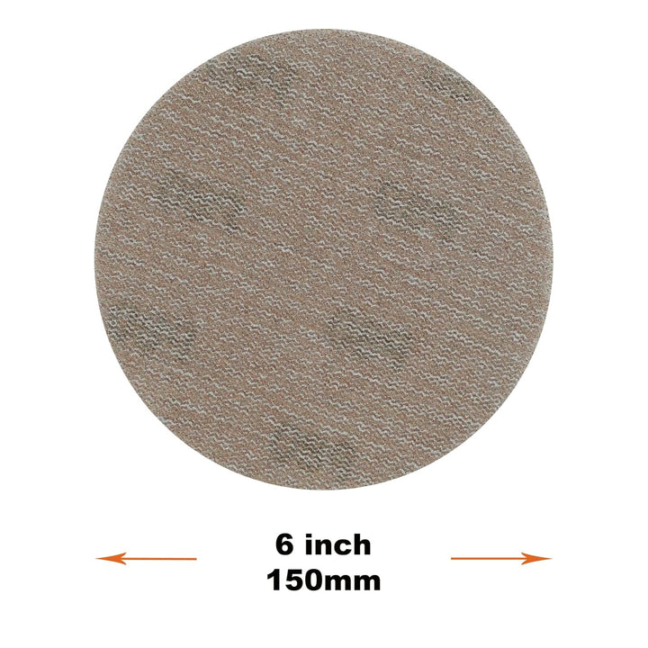 MAXXT 150mm Hook & Loop DA Sander Backing Plate Pad and 30pcs sandpaper, for MAXXT Brushless Orbit S