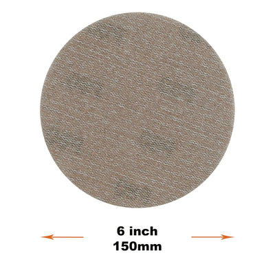MAXXT 150mm Hook & Loop DA Sander Backing Plate Pad and 30pcs sandpaper, for MAXXT Brushless Orbit S
