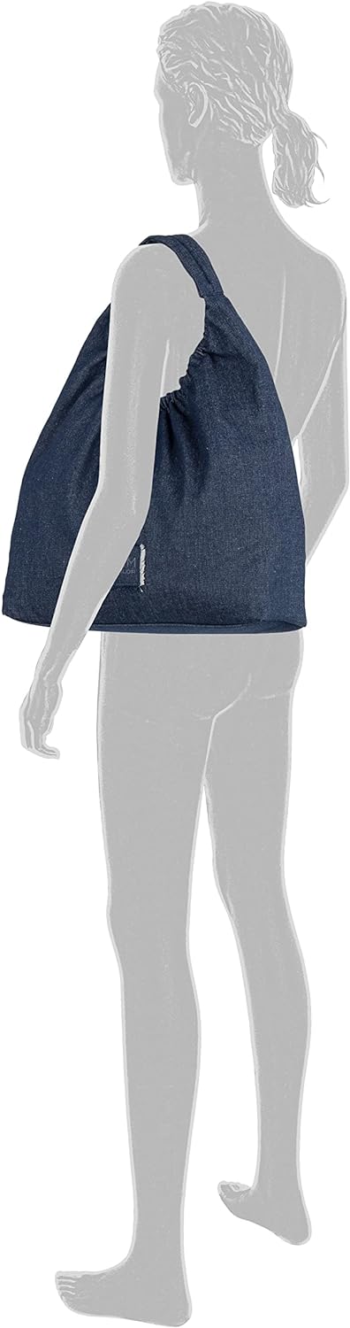 TOM TAILOR, LESLIE, Damen, Schultertasche, L, Dark Blue