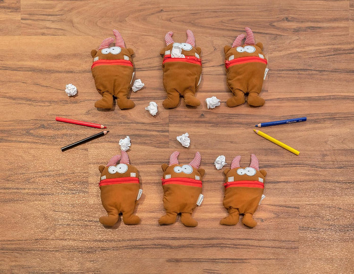 Betzold Kleines Monster Mimos - Sorgenmonster Set Tröster zum Befüllen 10 Stück, 10 Stück