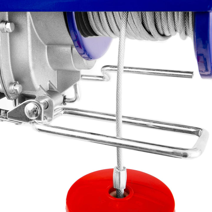 Pallit elektrische Seilwinde HOISTEXT | 400 kg/12 m | 800 kg/6 m | extralanges 5 m Kabel | inkl Kabe