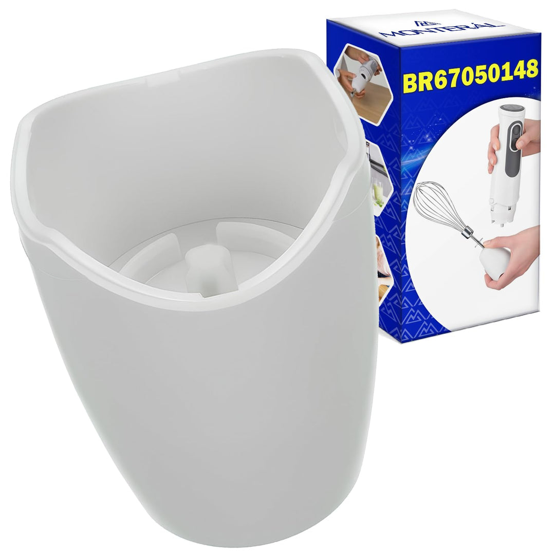 MONTERAL Reduzierstück Adapter-Schneebesen für Stabmixer mit dem Originalcode BR67050148 für Braun M