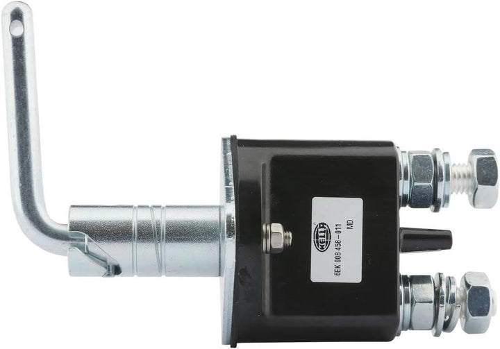 HELLA - Hauptschalter, Batterie - Drehbetätigung - 12V - Anschlussanzahl: 2 - geschraubt - Schliesse