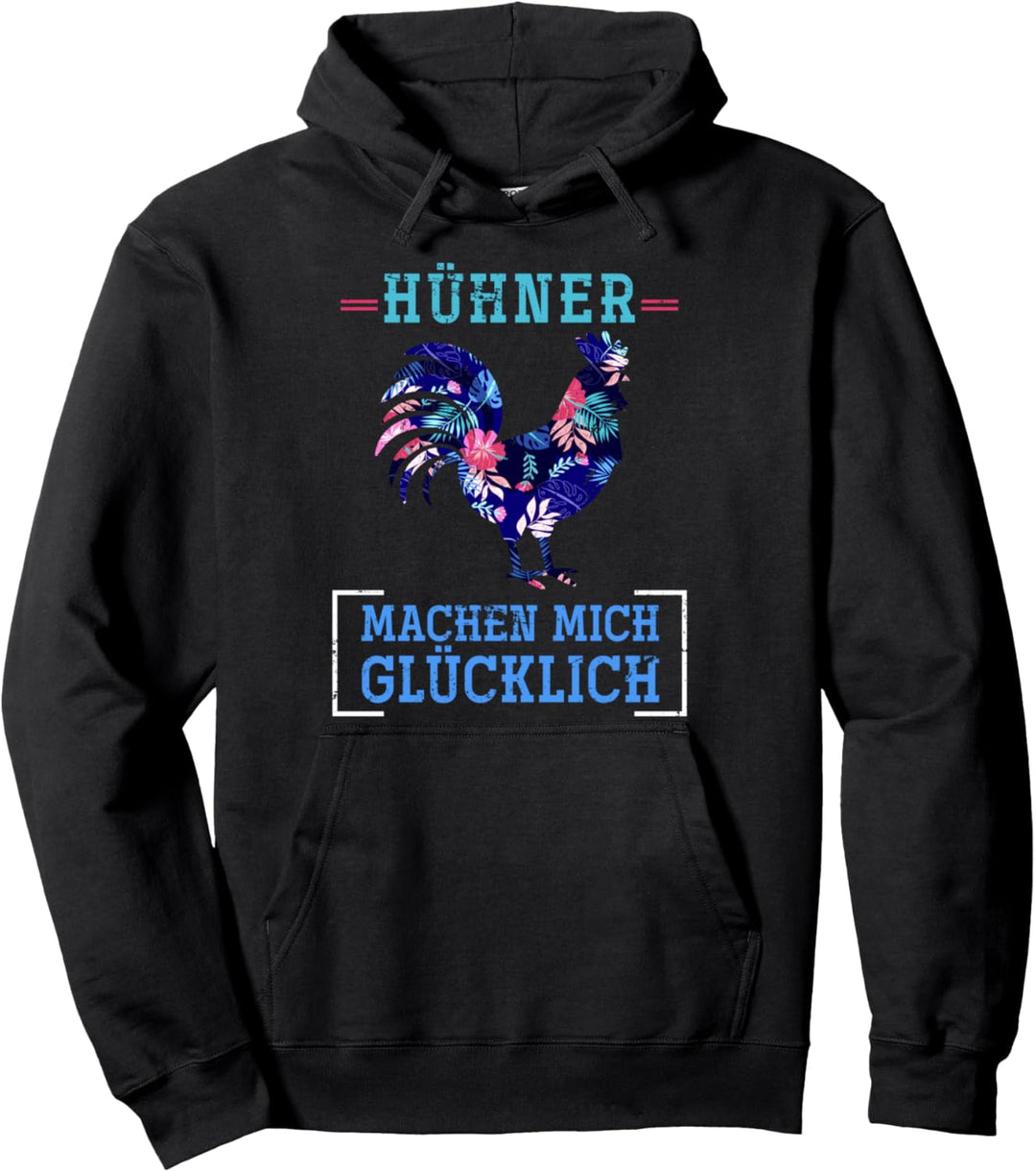 Hühner machen mich glücklich Vintage Hühner Pullover Hoodie