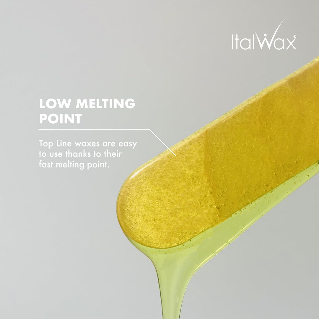Italwax Top Line Argan - 750g - Waxing Perlen für Haarentfernung - Duft Argan- Synthetische Formulie
