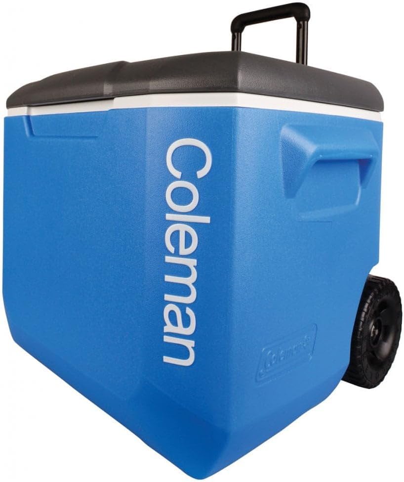 Coleman Performance 60QT Kühler mit Rädern, 56 l Blue 57 x 44 x 45cm