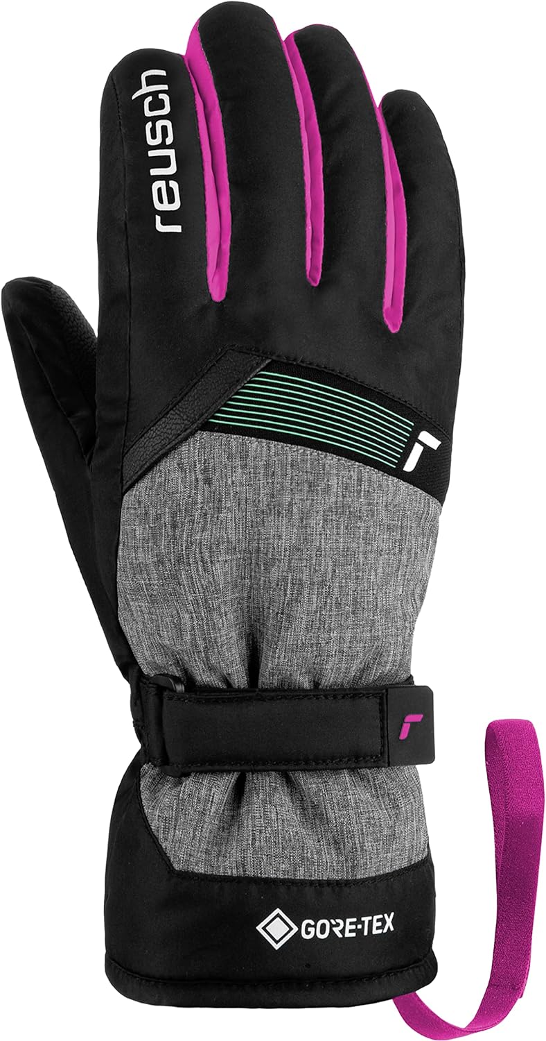 Reusch Mädchen Fingerhandschuhe Flash Gore-tex Junior Warm,wasserdicht,atmungsaktiv Winterhandschuhe