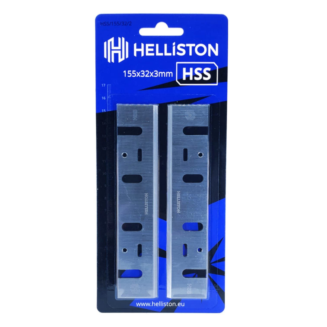 HSS Hobelmesser 155mm für Makita 1805, 1805B, 1805N 155 x 32 x 3 mm (2 Stück)