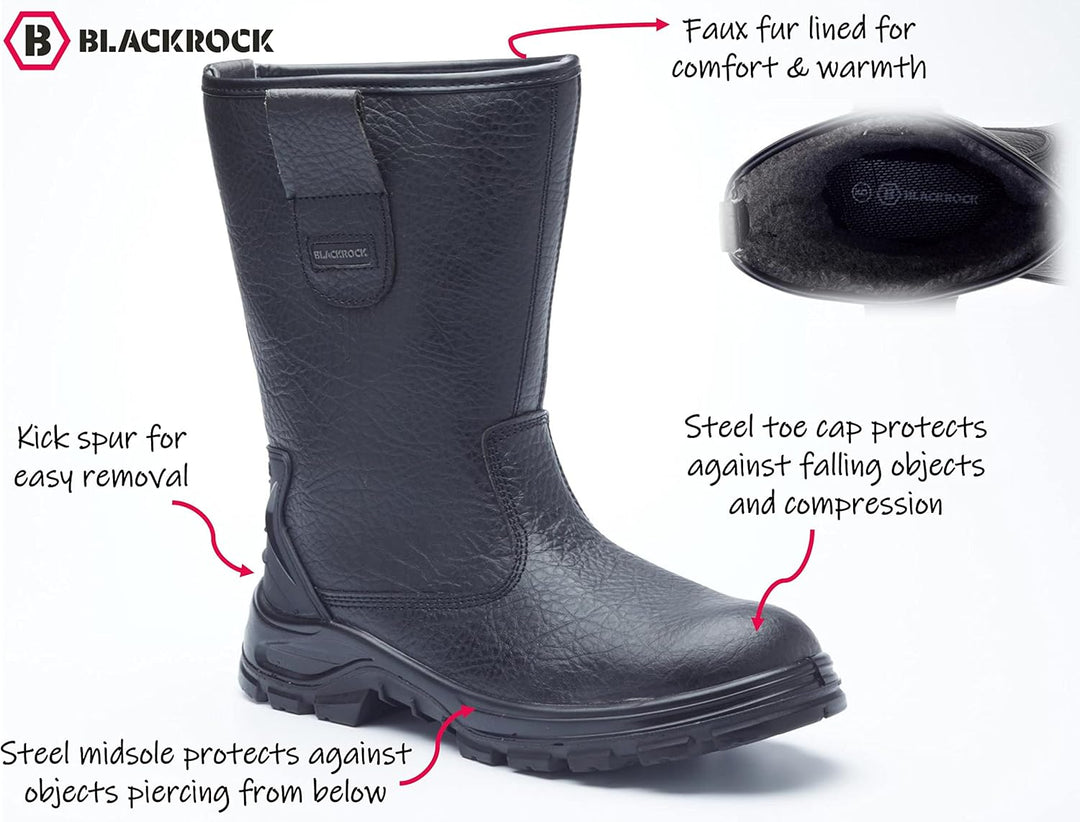 Blackrock Sf01b, Herren Sicherheitsschuhe, Schwarz (black), 42 EU 42 EU Schwarz, 42 EU Schwarz
