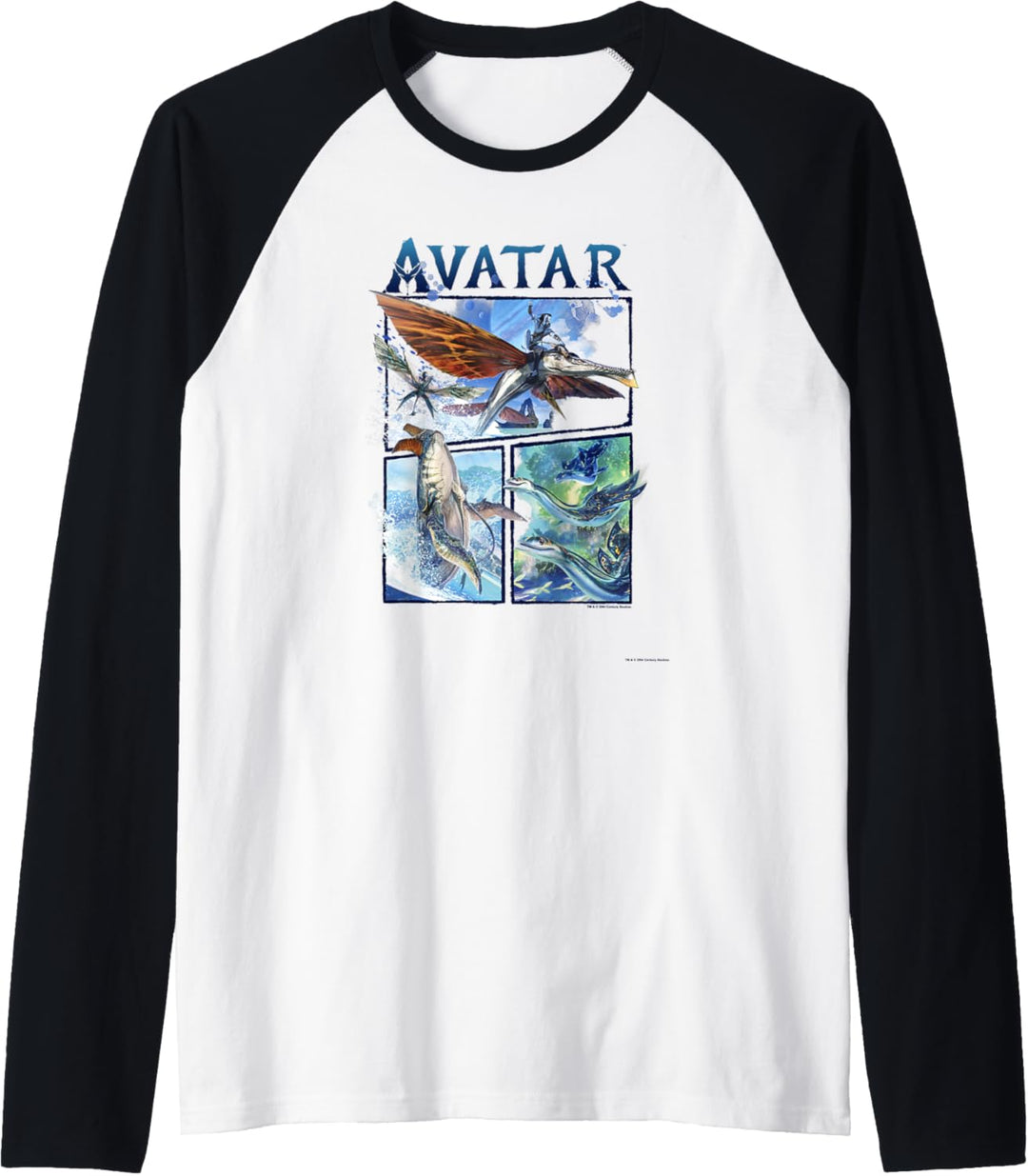 Avatar: The Way of Water Air And Sea Flight Panels Raglan