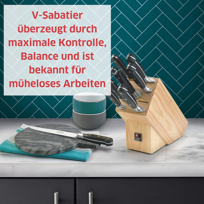 Richardson Sheffield V SABATIER Kochmesser 6'' | extra scharf & schnitthaltig | 15 cm Klinge | Kling