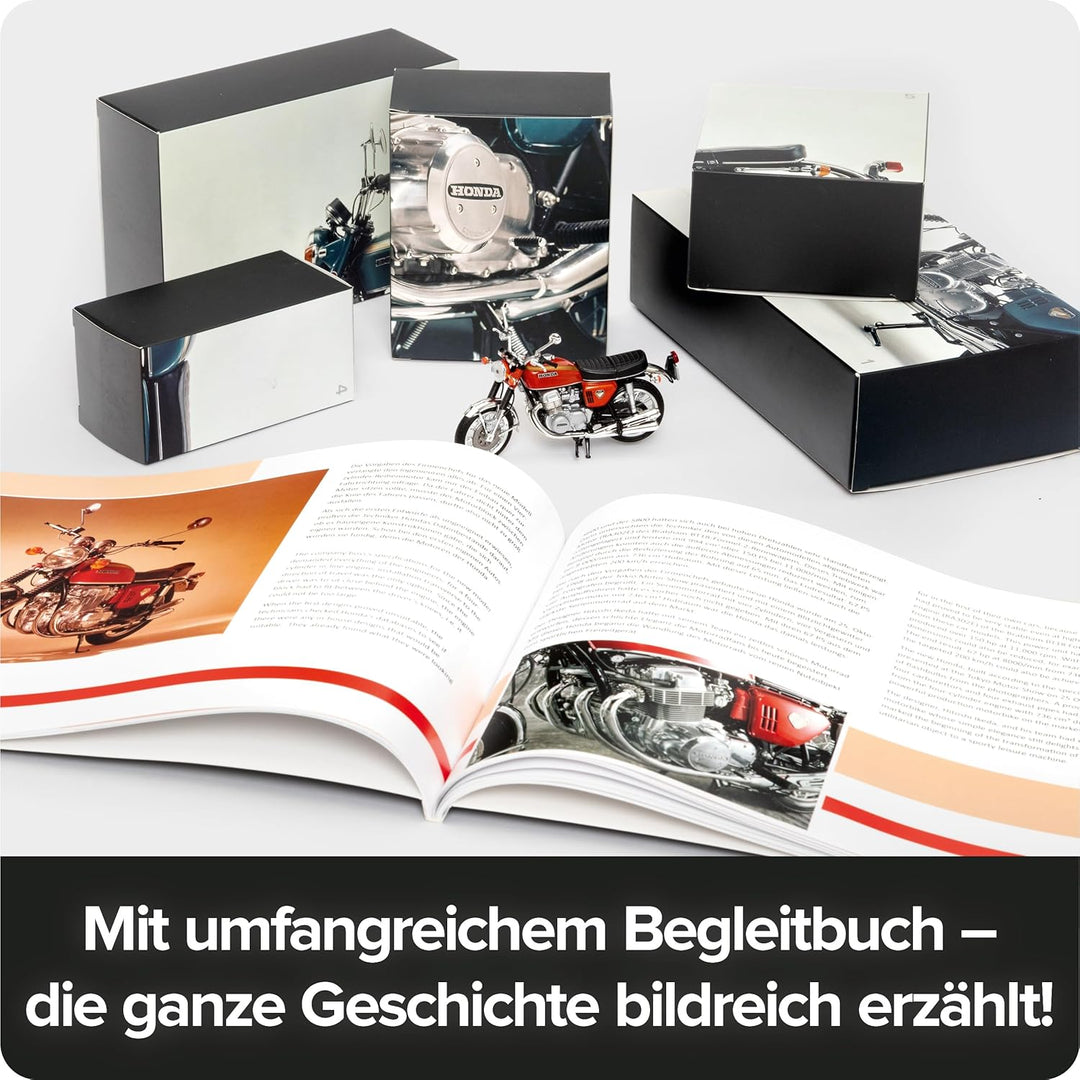 FRANZIS 67215 CB 750 Modellbausatz, Honda Modell, Rot