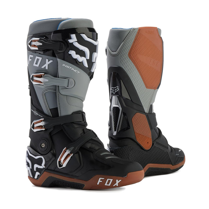 Fox Racing Herren Instinct Motocross-stiefelStiefel 42 EU Schwarz, 42 EU Schwarz