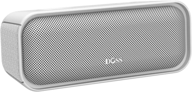 DOSS Bluetooth Lautsprecher, SoundBox Pro Musikbox, 20W, Mehrfarbige Lichter, IPX6 Wasserdicht, 20H