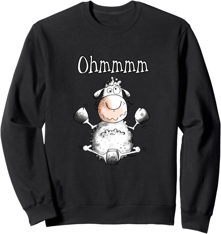 Yoga Schaf T Shirt I Funshirt mit Schafmotiv Sweatshirt