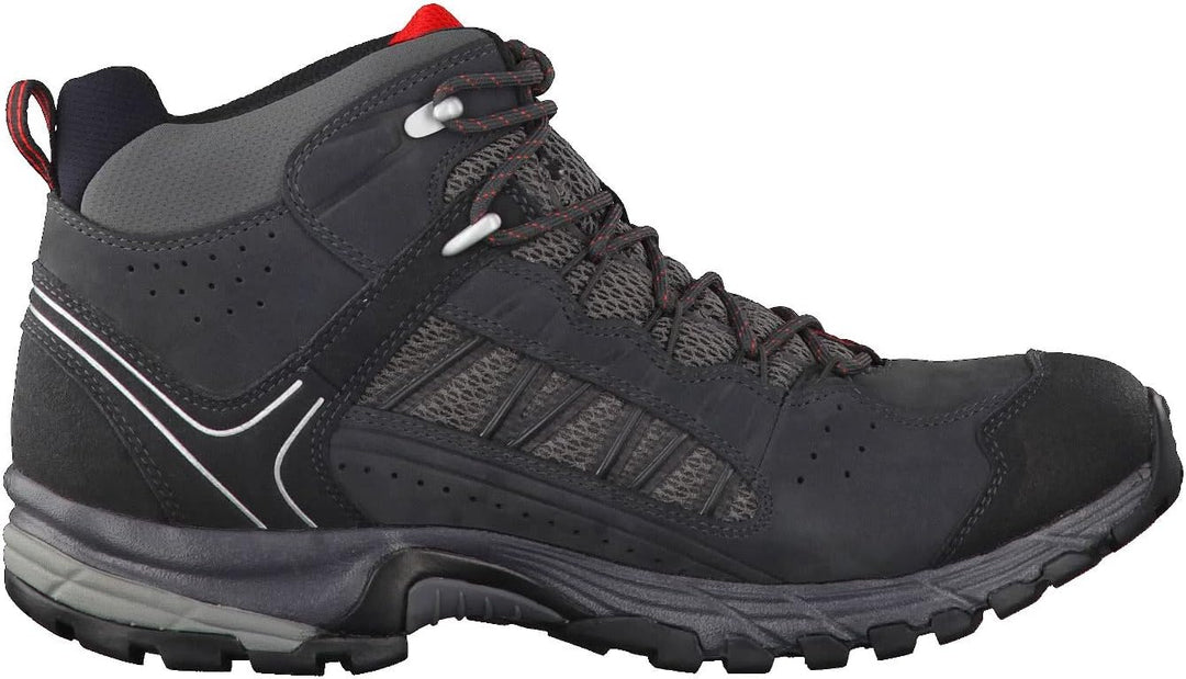 Meindl Damen Vakuum Lady Ultra Wanderstiefel 41 1/3 EU Anthrazit Rot, 41 1/3 EU Anthrazit Rot