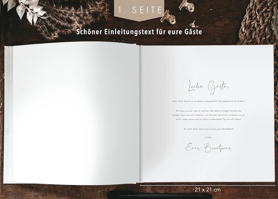 luftundliebe Gästebuch Hochzeit mit Fragen zum ausfüllen, Gästebuch, Hochzeit Gästebuch, Vintage, Go