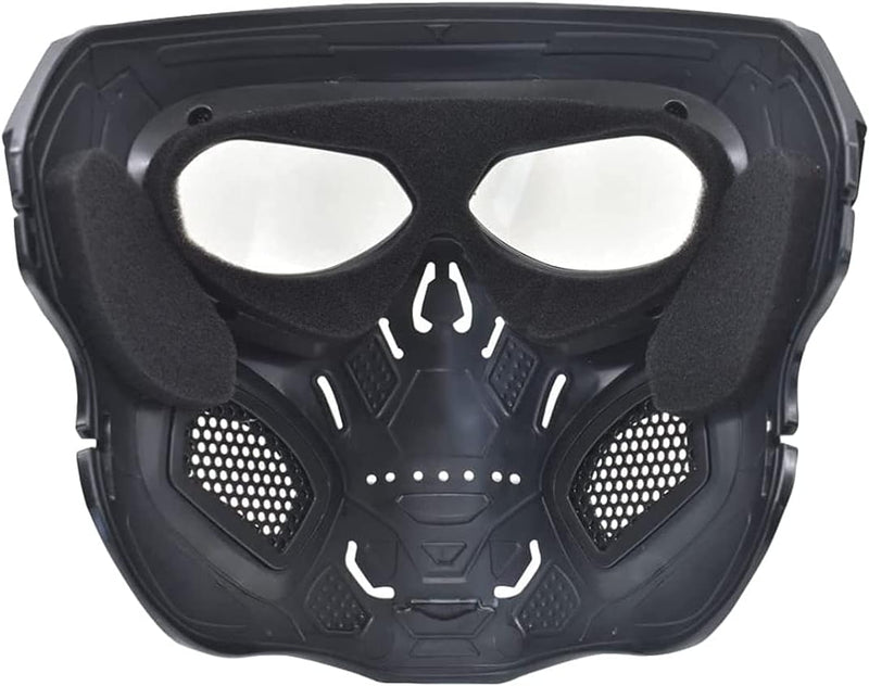 Airsoft Schädel Vollgesichtsschutzmaske Balaclava Maske Einstellbar Für Outdoor Sports CS Cosplay Ta