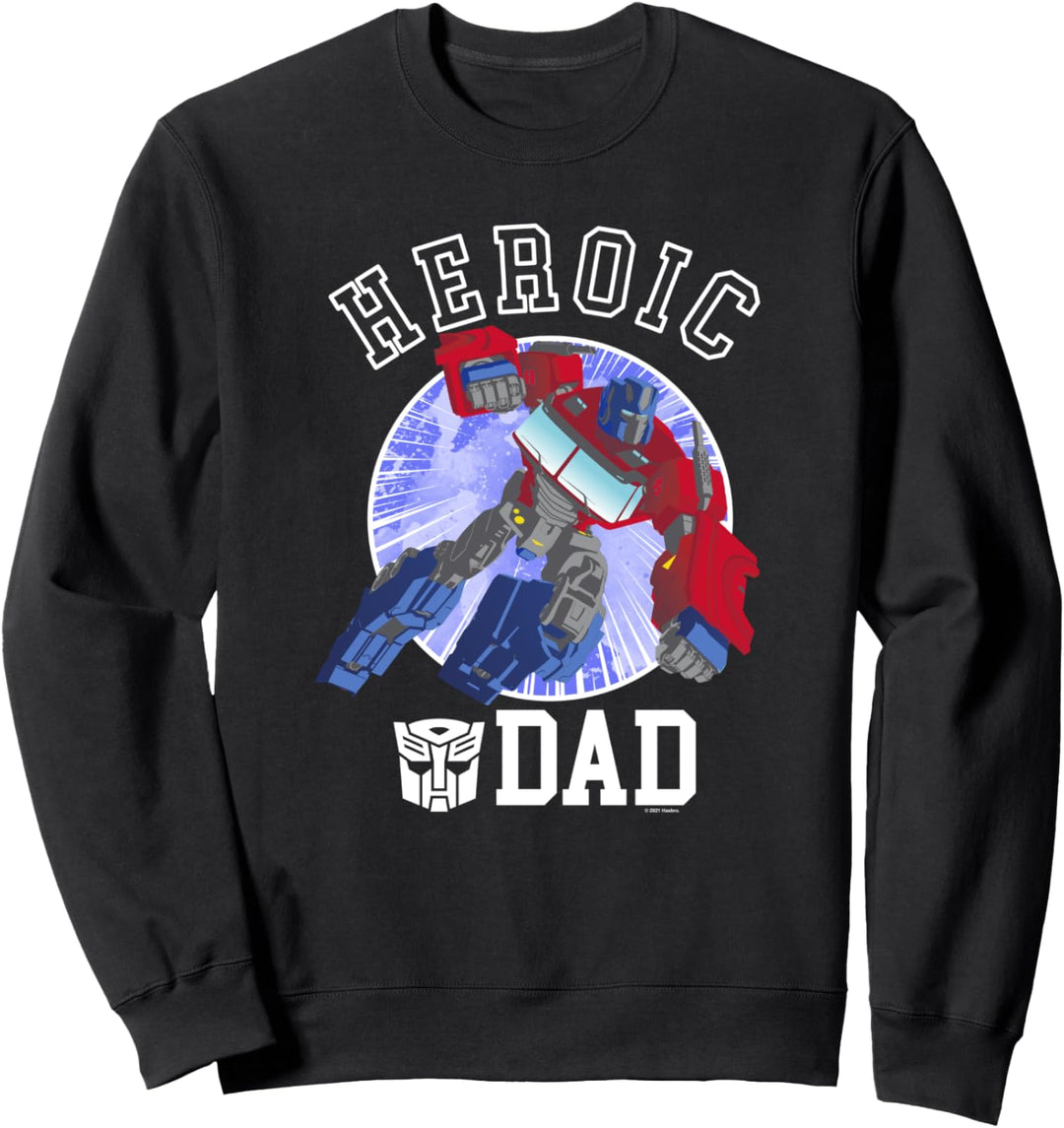 Transformers Vatertag Optimus Prime Heroic Dad Sweatshirt