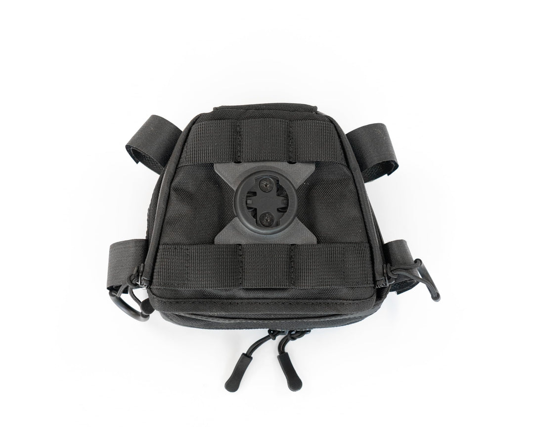 REDSHIFT Bike Computer Mount for Kitchen Sink and Top Shelf Handlebar Bags - Compatible with Garmin