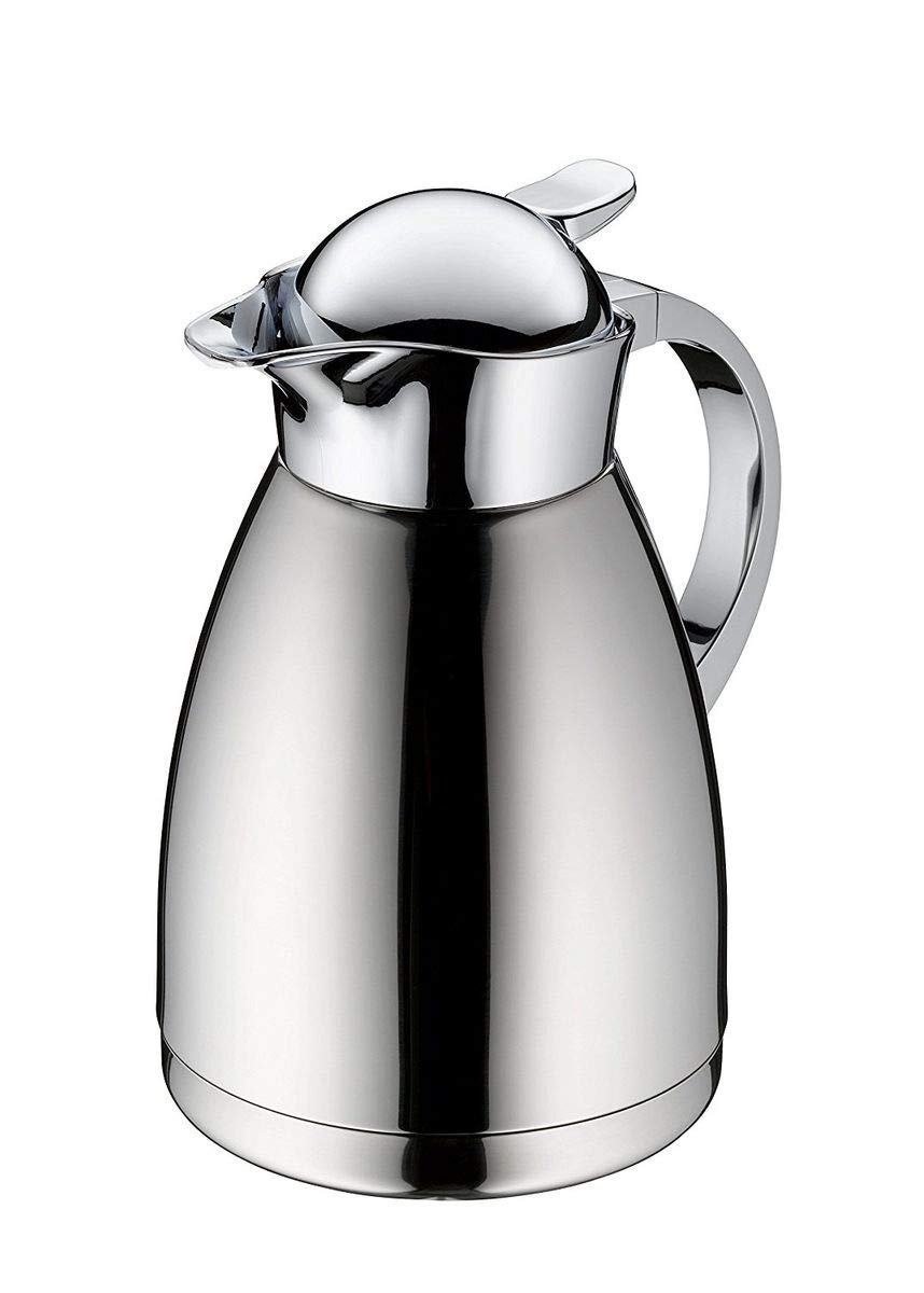 alfi Isolierkanne Albergo TT, Edelstahl poliert 1,5 l 1500 ml Single Edelstahl Poliert, 1500 ml Sing