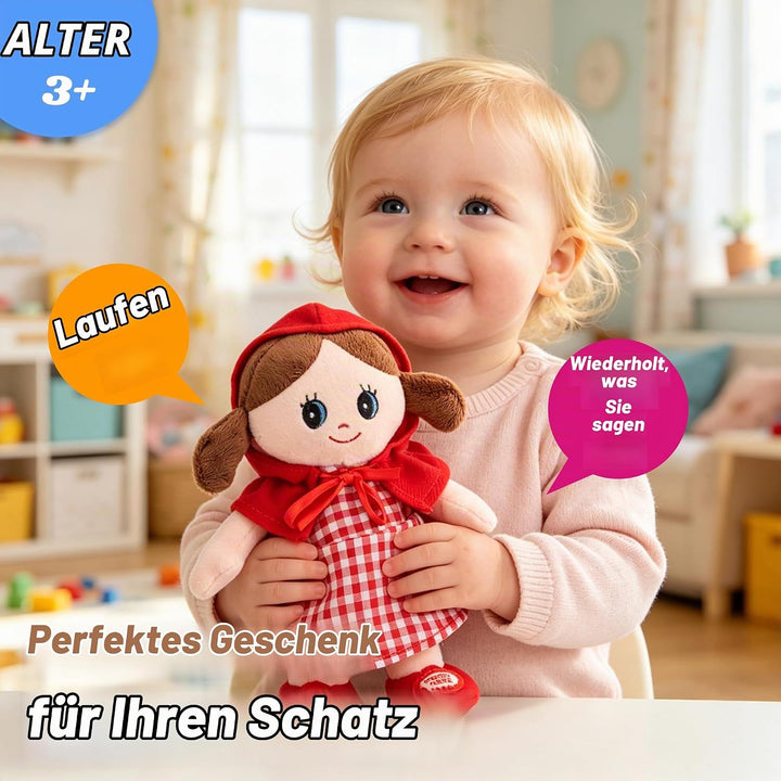 Hopearl Sprechende Singende Puppe Wiederholt Gesagtes Laufend Elektrisch Interaktiv Animiertes Spiel