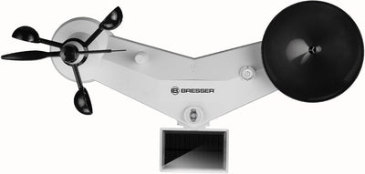 Bresser Profi WLAN-Wetterstation 7in1: Zahlreiche Messfunktionen mit 2 Farb-Basisstationen & UV-Lich