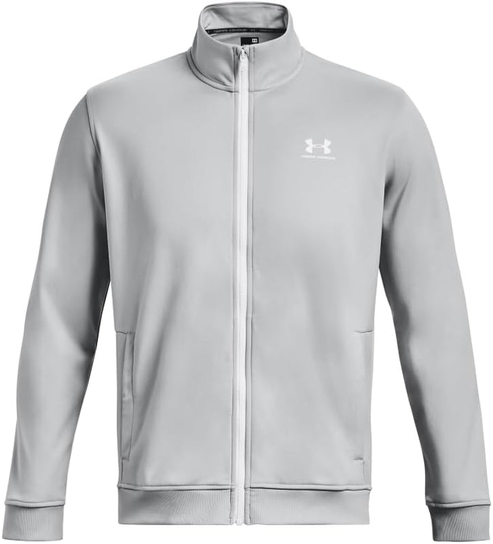 Under Armour Herren Sportstyle Tricot Jacke Sweatshirt M Modgrau/weiss, M Modgrau/weiß