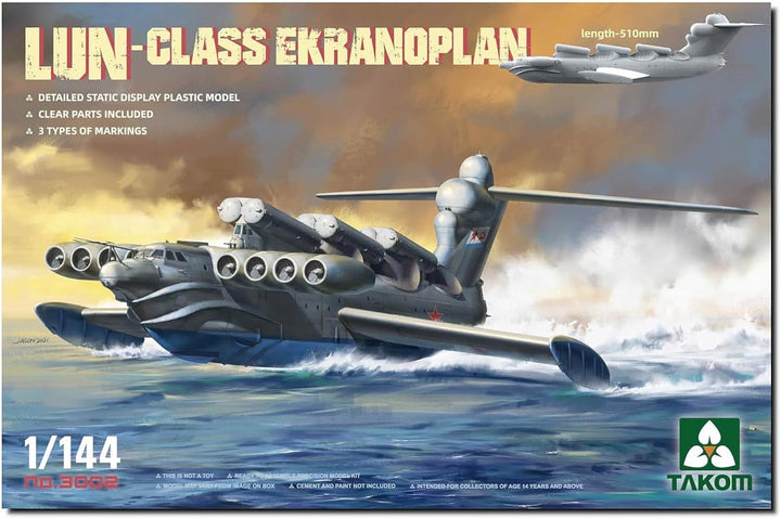 TAKOM 3002 1/144 LUN- Class Ekranoplan