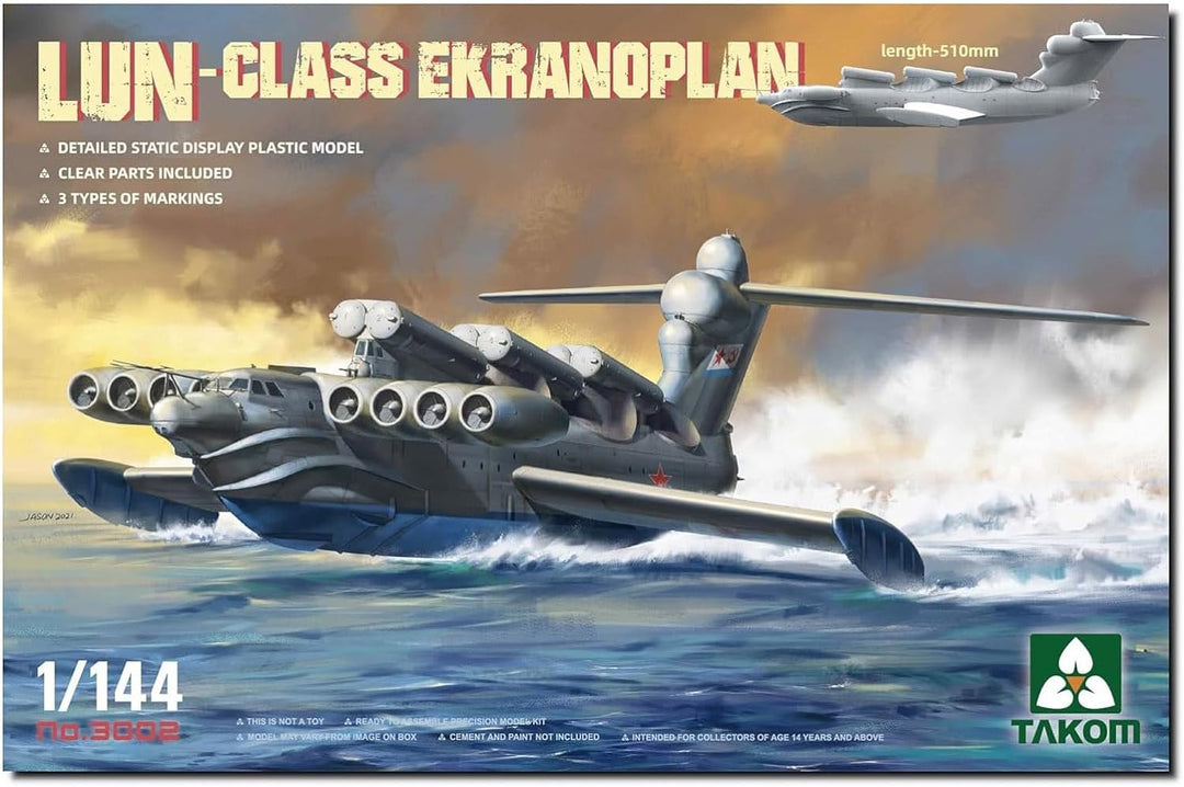 TAKOM 3002 1/144 LUN- Class Ekranoplan